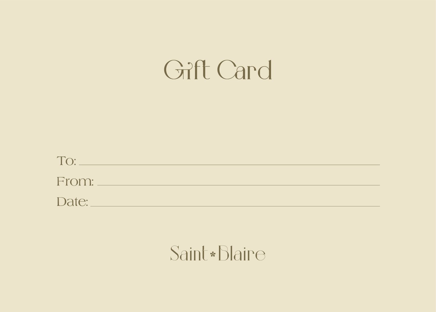 Gift Card